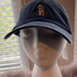 SNL Stephon Quake City Adjustable Strap Blue Denim Hat Cap NWT Unisex